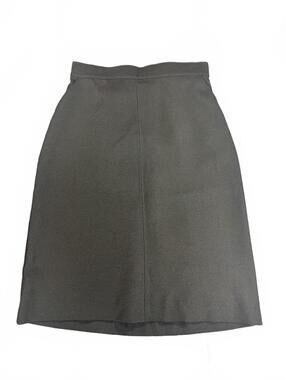 Vintage Levi’s Black Minimalist Midi Skirt Medium